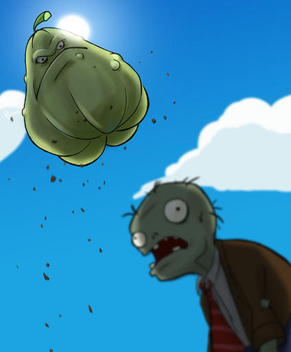 Plants vs. Zombies - Фан-арт — 2